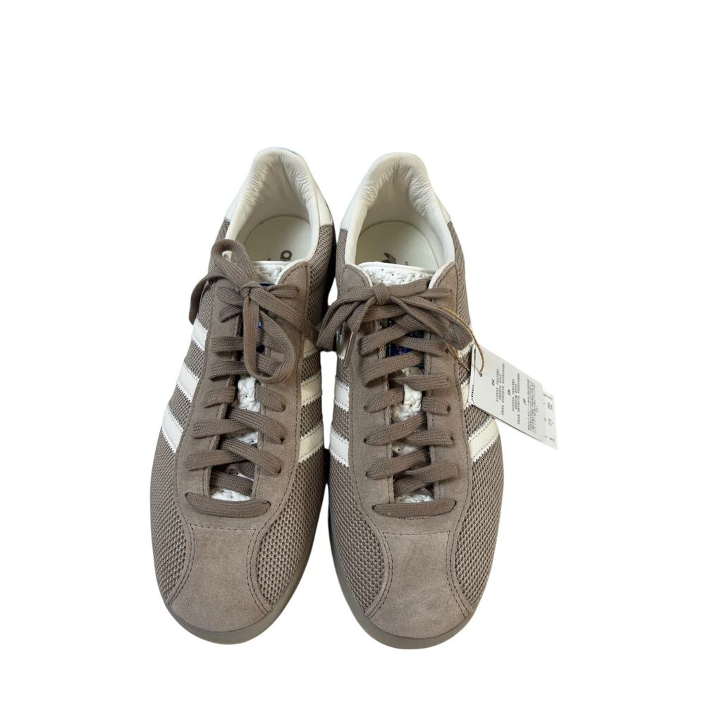 adidas Brown and White Athletic Sneakers